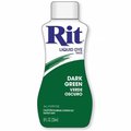 Rit Dye Rit Dye 12997 Rit Dye Liquid 8 Ounces-Dark Green 12997